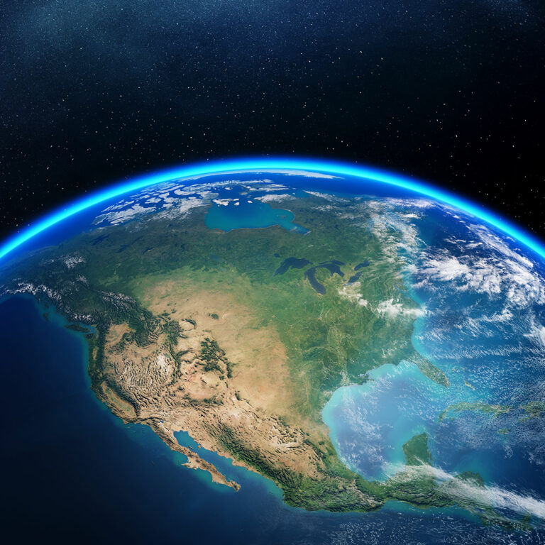 North America From Space